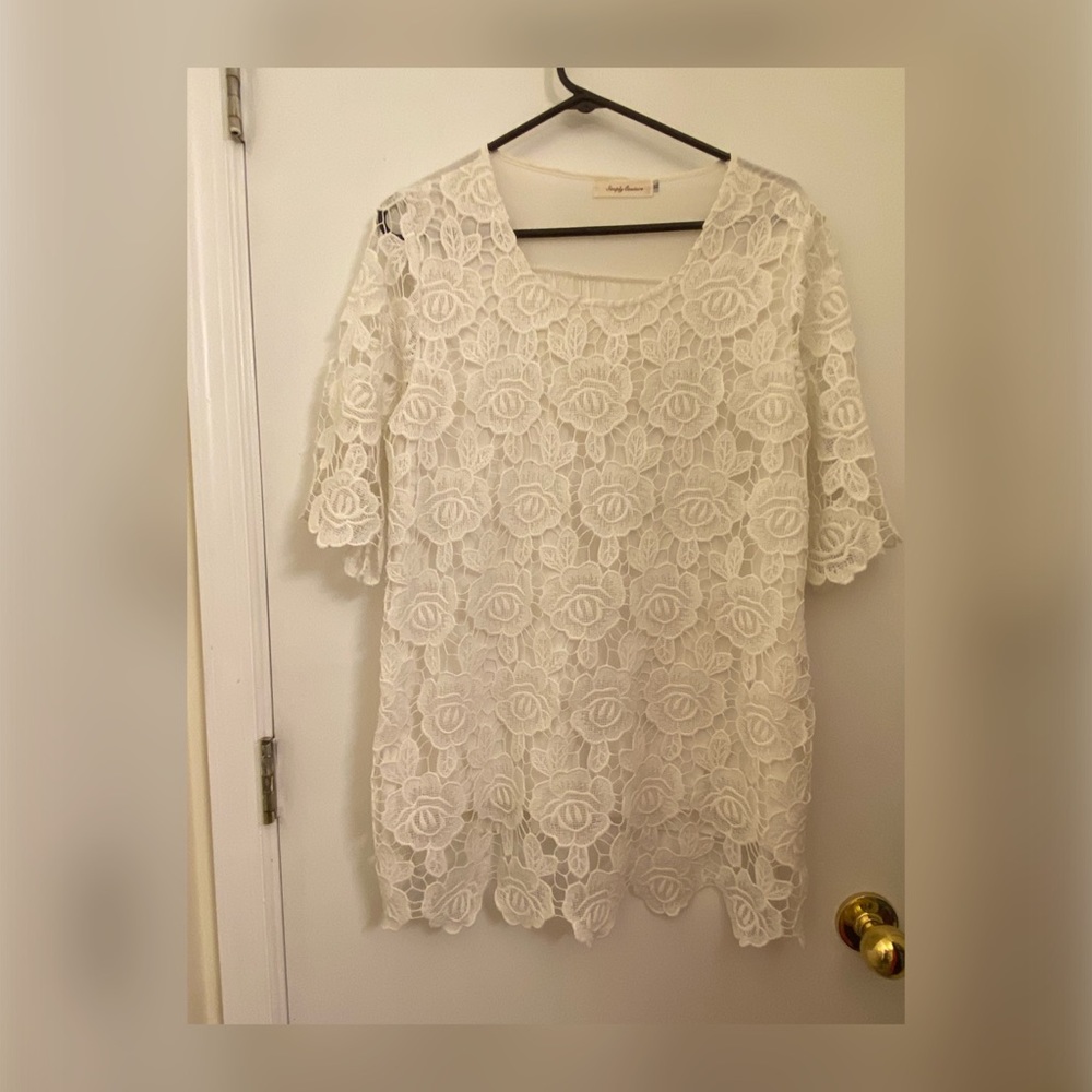 Simply Couture rose lace